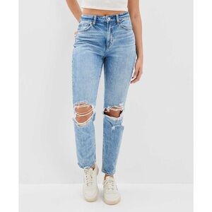 American Eagle Outfitters Ripped Knee Mom Jean